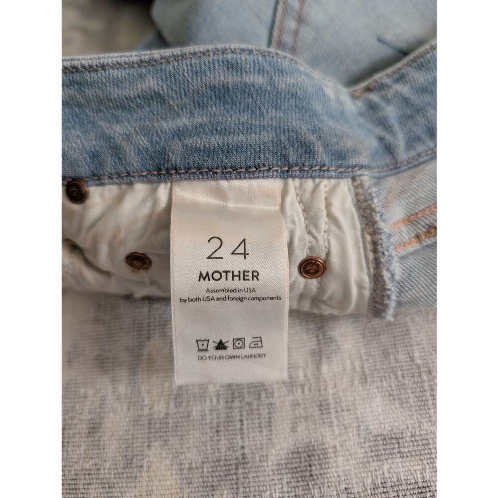 MOTHER The Looker Sacred Slit Ankle Skinny Jeans - Nice Shot - Picture 12 of 16